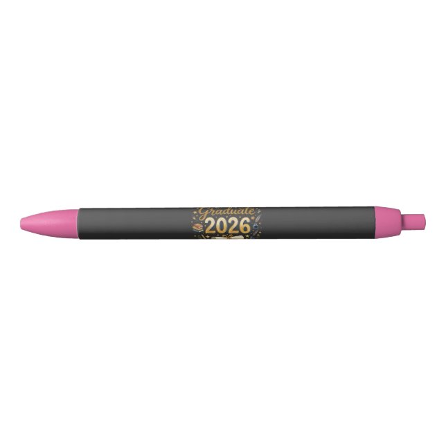 Custom Graduation Class of 2026 Personalized Famil Pen (Front)