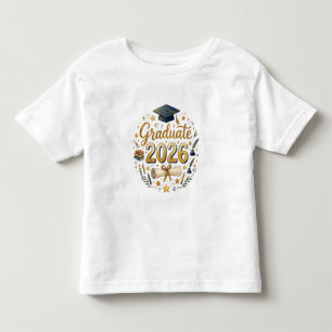 Custom Graduation Class of 2026 Personalized Famil Toddler T-shirt