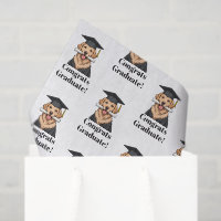 Custom Graduation Cute Golden Retriever Dog
