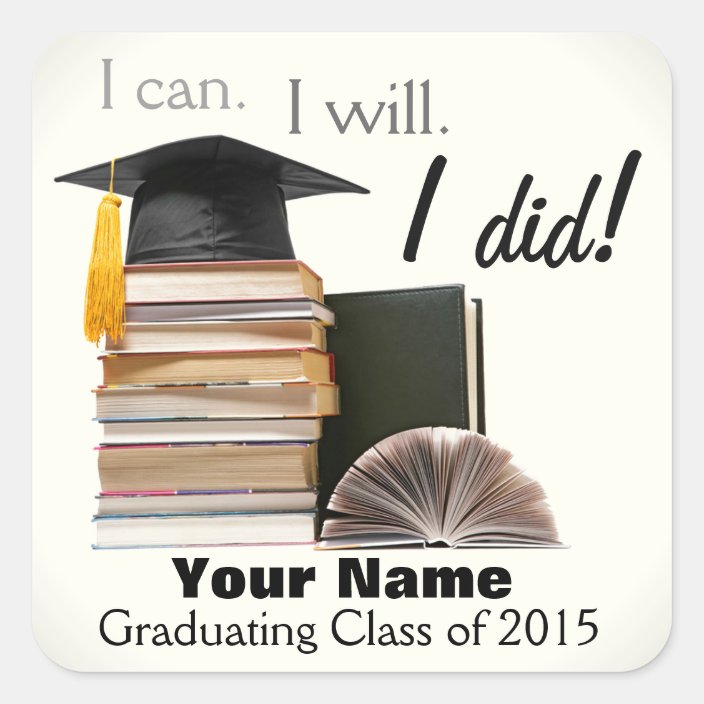 Custom Graduation Envelope Seal Stickers