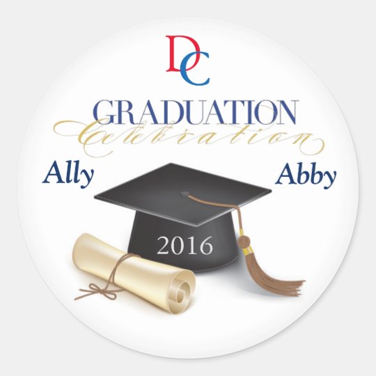 Custom Graduation Envelope Seals | Zazzle.com