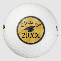 Custom Graduation Golf Balls with Your Text, Year