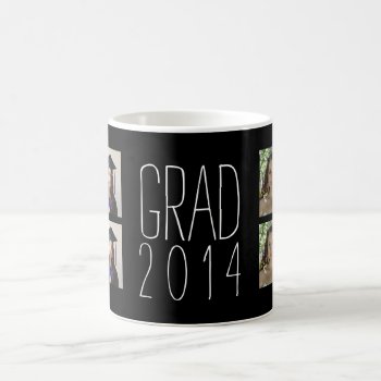 Custom Graduation Mug With 8 Grad Photos by PartyHearty at Zazzle