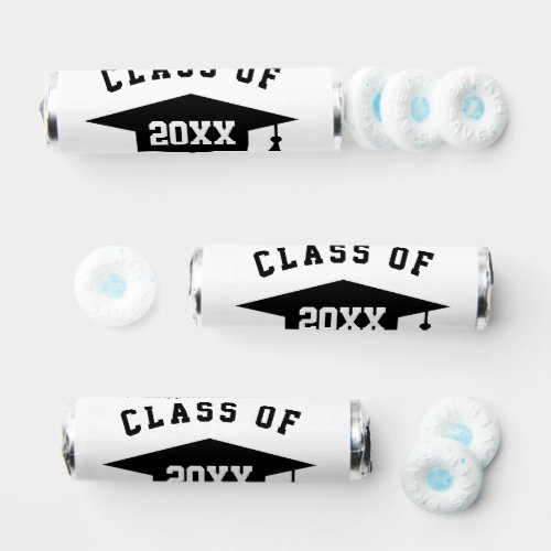 Custom graduation party favor Breath Savers Mints