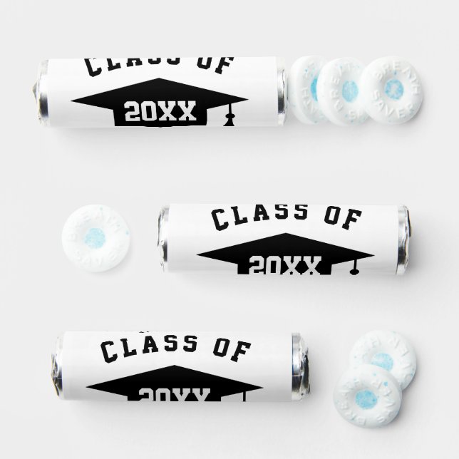 Custom graduation party favor Breath Savers® Mints (Assorted)