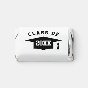 Custom graduation party favor mini chocolates