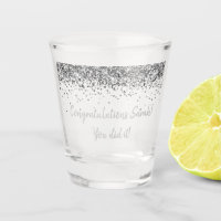 Custom Graduation Party Personalized Grad Silver