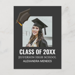 Custom Graduation Photo Graduate Proud Parent Postcard