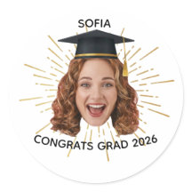 Custom Graduation Photo Personalized Congrats Grad