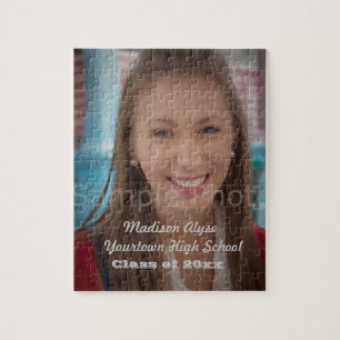 Custom Graduation Photo Puzzle