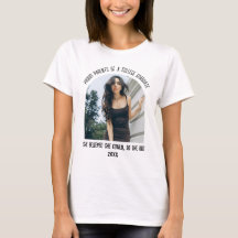 Custom Graduation Photo T-Shirt