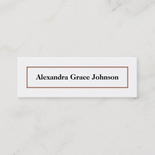 Customizable Custom Graduation Status Card (white/gold) Business Card Template