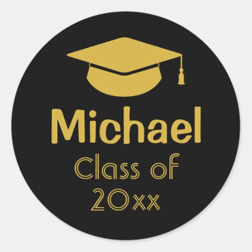Custom Graduation Stickers Class of 2024 Labels