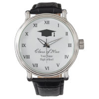 Custom graduation watch for graduate students