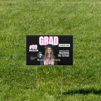 Custom Graduation Yard Sign | Class of 2025