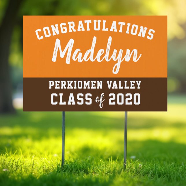 Custom Graduation Yard Sign, Lawn Sign (Creator Uploaded)