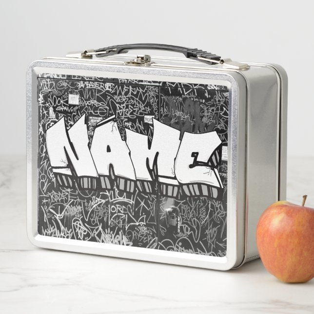 Custom Graffiti Lunch Box (In Situ)