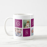 Custom Grammy Photo Collage Coffee Mug Custom Grammy Photo Collage Coffee Mug