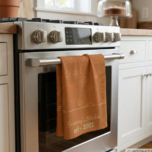 Custom Grammy’s Kitchen Fall  Personalized  Towel