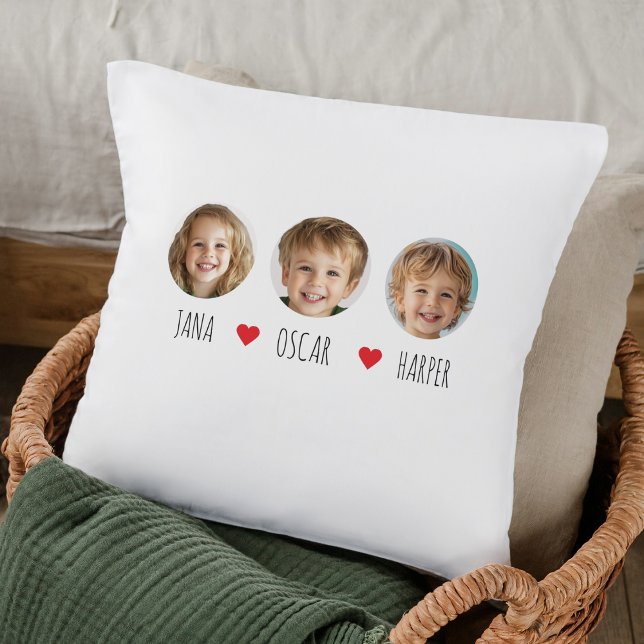 Custom Grandchild Face Pillow | Personalized Photo (Creator Uploaded)