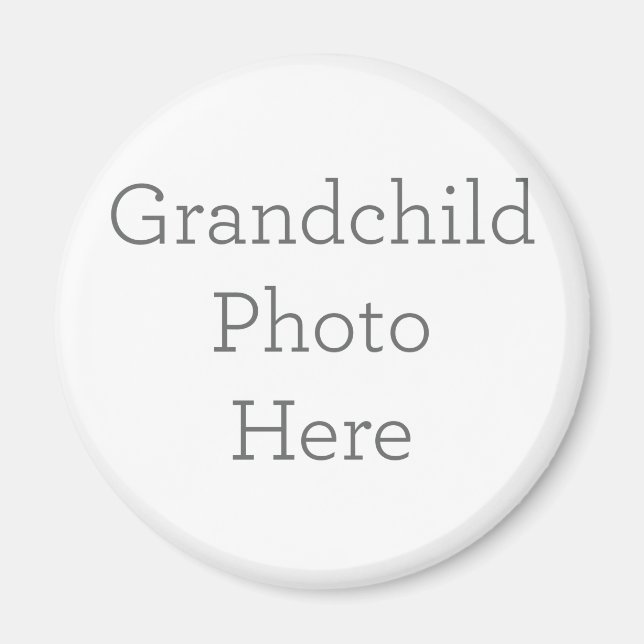 Standard, 2¼ Inch Circle Magnet (Front)