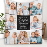 Custom Grandma Grandpa Personalized 8 Picture Fleece Blanket<br><div class="desc">Introducing our customizable Photo Collage Blanket, a heartfelt and unique gift perfect for the special grandparents in your life. This beautifully designed blanket allows you to showcase 8 of your favorite photos, creating a modern, elegant, and simple collage that exudes warmth and love. Personalize this blanket with the endearing message...</div>