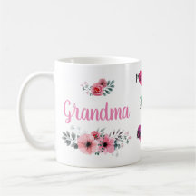 Custom "Grandma" Mug with Grandchildrens' Names