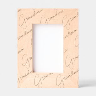 Custom Grandma Picture Frame, Portrait, Granny Engraved Frames