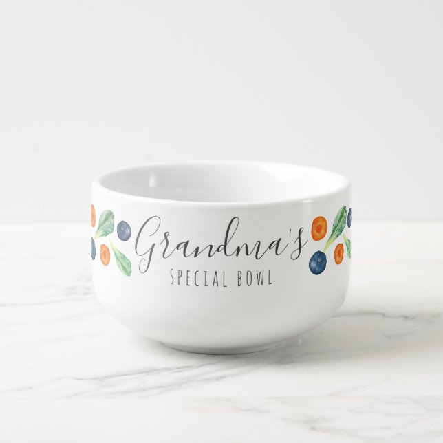 Custom Grandma  Soup Mug (Front)