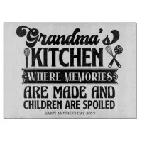 Personalized Cutting Board, Kitchen Definition Decor, Custom Gift for  Grandma, Mom, Wife, Mother's day Gifts