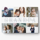Custom Grandpa Grandchildren Photo Collage