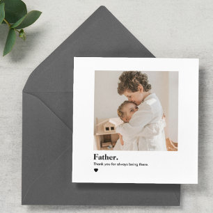 Custom Grandpa Photo Card Fathers Day