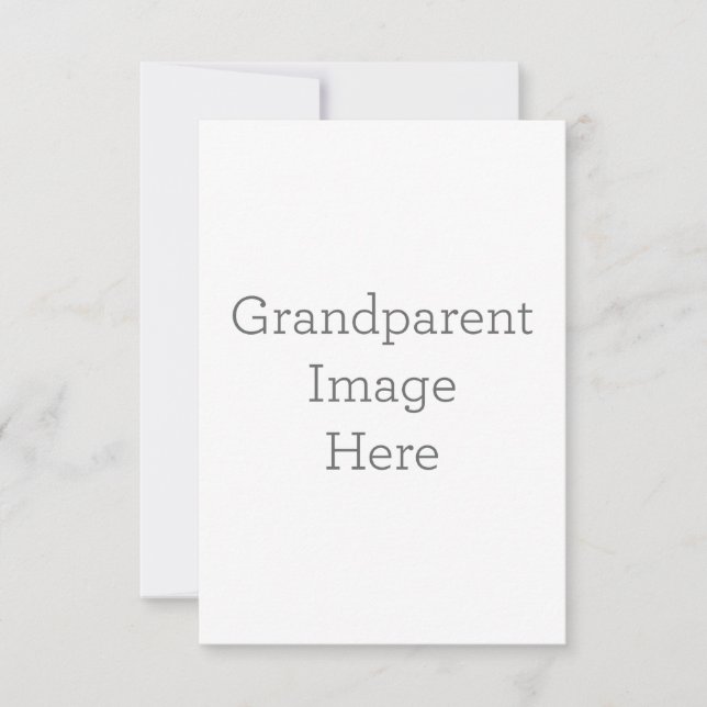 3.5" x 5" Flat Thank You Card (Front)