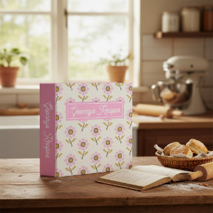 Custom Granny's Recipes Binder