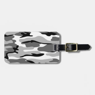 camo luggage tags