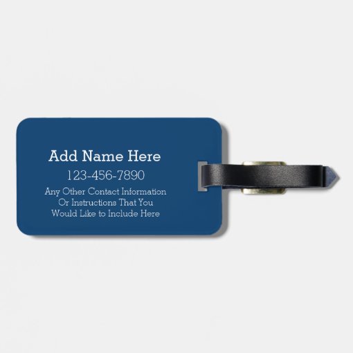 Bold Chevron Cutwork Customisable Luggage Tag main image 1