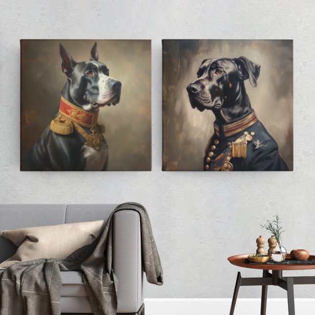 Custom Great Dane Regal Historical Pet Poster (Creator Uploaded)