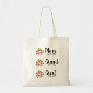Custom Great Grandma Tote Bag Personalized Grandma