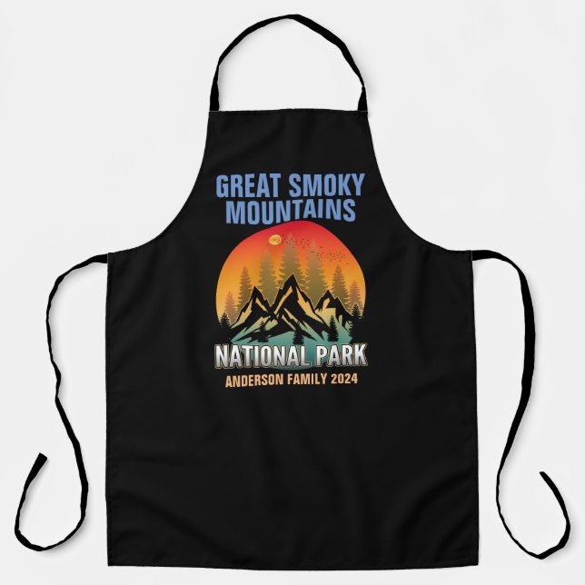 Custom Great Smoky Mountains National Park  Apron (Front)