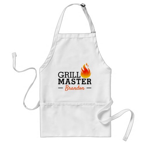 Custom Greatest Awesome BBQ Chef Adult Apron