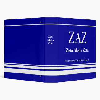 Custom Greek Letter, Fraternity or Sorority Binder