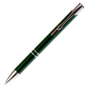 Custom Green Aluminum Promotional Ball Point Pen (3/4)