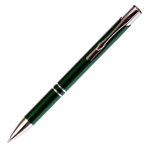Custom Green Aluminum Promotional Ball Point Pen