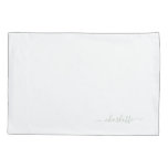 Custom green Bed Pillow  Case