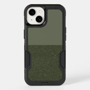 Custom Green Duo-Tone iPhone 14 Case (Top Matte)