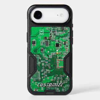 Custom Green PCB Circuit Board for IT Pros 2 iPhone 17 Air Case