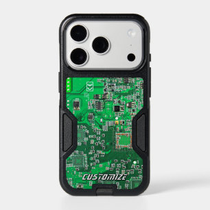 Custom Green PCB Circuit Board for IT Pros 2 iPhone 17 Pro Case
