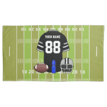 Custom Grid iron Football Jersey on Field
