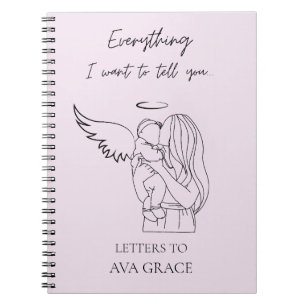 Custom Grief Journal Miscarriage Memorial Gift 