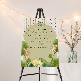 Custom Griha Pravesh Welcome Board